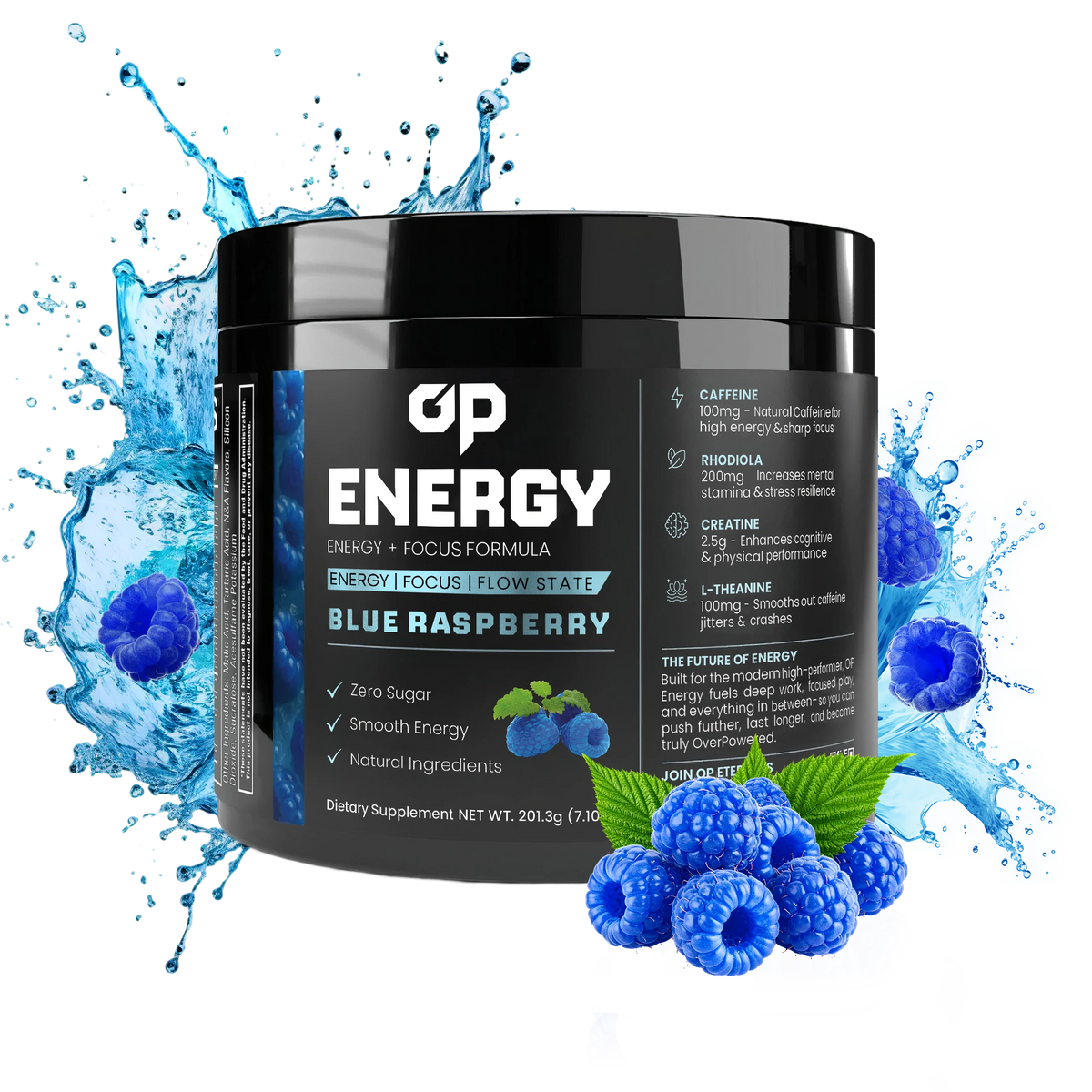 Blue Raspberry - OP Energy Drink